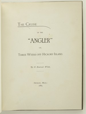 Lot 11 - [ANGLING] WINN, H. ROSEVEAR. The cruise of the...