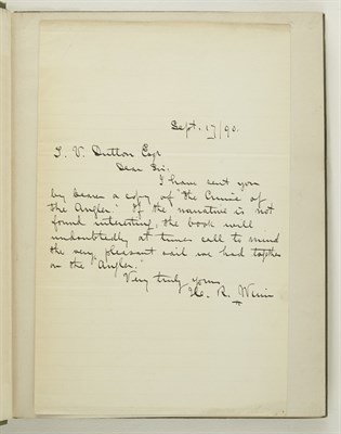 Lot 11 - [ANGLING] WINN, H. ROSEVEAR. The cruise of the...