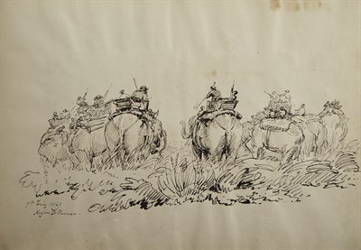 Lot 114 - [INDIAN SKETCHES, ENGLISH SCHOOL] An album...
