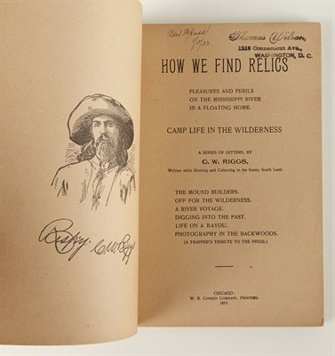 Lot 194 - RIGGS, CHAUNCEY WALES (C.W.) How We Find...