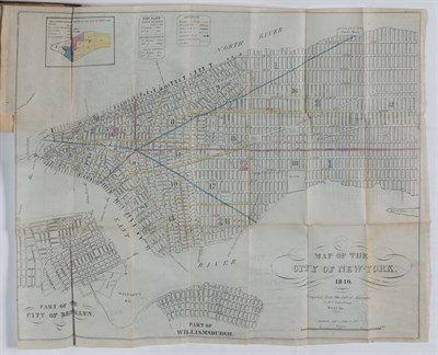Lot 164 - [NEW YORK] VALENTINE, D.T. Manual of the...