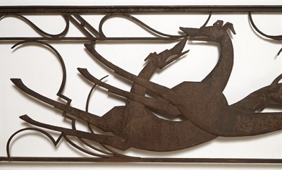 Lot 228 - William Hunt Diederich Art Deco Wrought Iron...