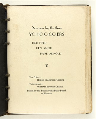 Lot 100 - [HlCKS RUN CAMP] HELD, BOB; SMITH, HEN; ARNOLD,...