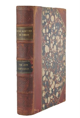 Lot 92 - FORTESCUE, JOHN Records of Stag-Hunting on...
