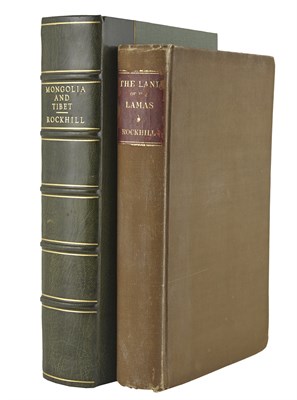 Lot 63 - [CHINA] ROCKHILL, WILLIAM WOODVILLE. Two...
