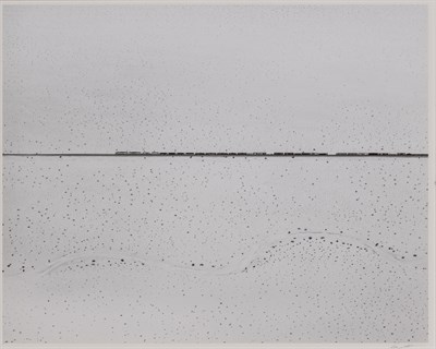Lot 75 - GARNETT, WILLIAM A. (1916-2006) Train Crossing...
