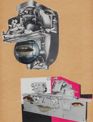 Lot 21 - Erro Icelandic, b. 1932 Garbage Face, 1958...