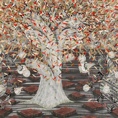 Lot 65 - Andrew Schoultz American, b. 1975 Destroyer...