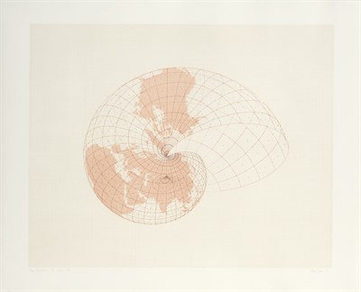 Lot 137 - Agnes Denes (b. 1938) MAP PROJECTION: THE...