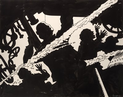 Lot 12 - Richard Bosman American, b. 1944 Shipwreck: A...