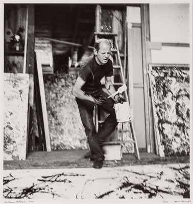 Lot 100 - NAMUTH, HANS (1915-1990) Jackson Pollock, 1951,...