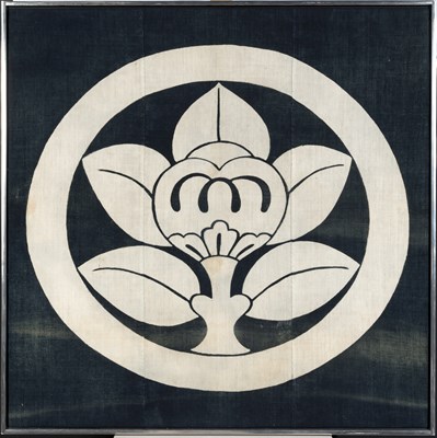 Lot 143 - Japanese Resist Dyed Cotton Furoshiki/Carrying...