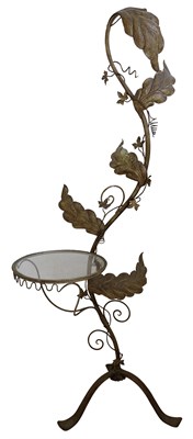Lot 114 - Vintage Painted Metal Four-Light Floor Lamp...
