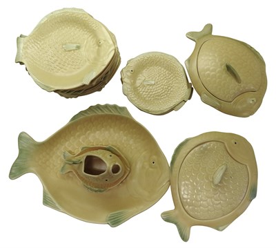 Lot 82 - Clarice Cliff for Shorter & Son Ceramic "Fish"...