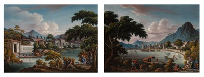 Lot 97 - Chinese School 19th/20th Century Village...