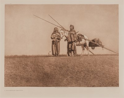 Lot 62 - CURTIS, EDWARD SHERRIFF (1868-1952) Nine large-...