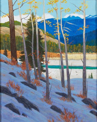 Lot 43 - Chris MacClure Canadian, b. 1943 Winter Light...