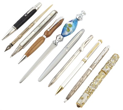 Lot 190 - Writing Instrument Group Selection of nine...