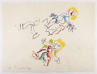 Lot 149 - Willem De Kooning (1904-1997) FOR LISA Color...