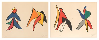 Lot 131 - Alexander Calder (1898-1976) LUNE JAUNE ET...