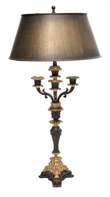Lot 254 - Renaissance Revival Gilt and Patinated Metal...