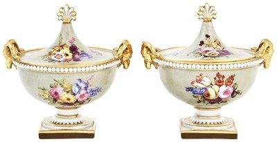 Lot 358 - Worcester (Flight, Barr & Barr) Porcelain Pair...