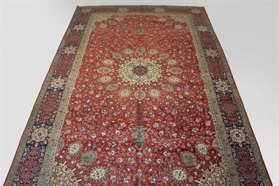 Lot 266 - Tabriz Carpet Northwest Iran, contemporary The...
