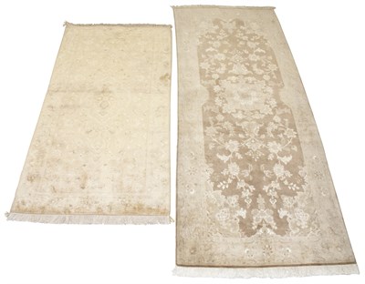 Lot 440 - Two Kurkwool and Silk Tabriz Rugs Northwest...