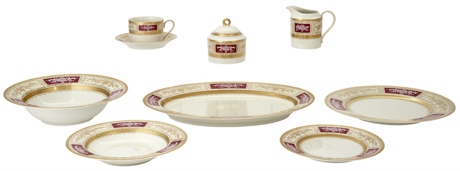 Lot 233 - Mikasa Porcelain Dinner Service