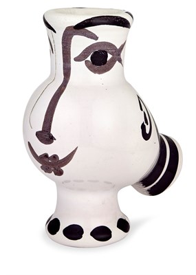 Lot 141 - Pablo Picasso (1881-1973) CHOUETTE VISAGE DE...