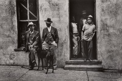 Lot 108 - PARKS, GORDON (1912-2006) Pool Hall in Fort...