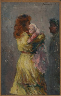 Lot 49 - Clyde Singer American, 1908-1999 Mother and...