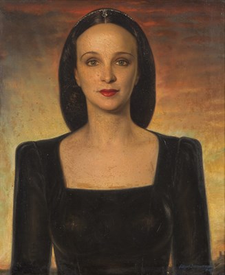 Lot 30 - David Immerman American, 1911-2003 Portrait of...
