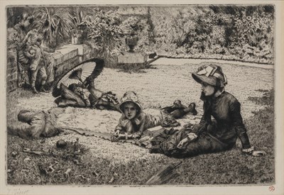 Lot 173 - James Jacques Joseph Tissot (1836-1902) EN...