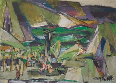 Lot 32 - Karl Knaths American, 1891-1971 First Frost,...