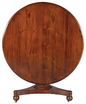 Lot 370 - William IV Mahogany Breakfast Table Second...