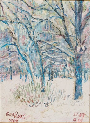 Lot 9 - David Davidovich Burliuk Russian/American,...