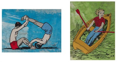 Lot 6 - David Bromley Australian, b. 1960 (i) Girl...