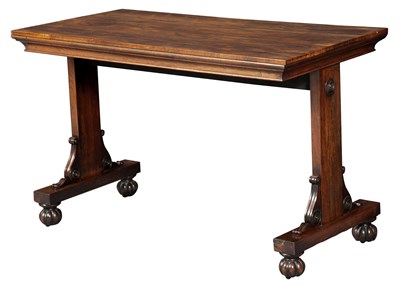 Lot 243 - William IV Rosewood Side Table Height 29...