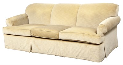 Lot 305 - Upholstered Loose Cushion Sofa Height 34...
