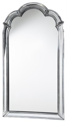 Lot 253 - Arched Mirror Framed Mirror Height 47 3/4...