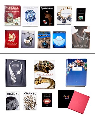 Lot 814 - [BOOKS-JEWELRY] Group of approximately...