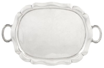Lot 191 - Mexican Sterling Silver Two-Handled Tray...