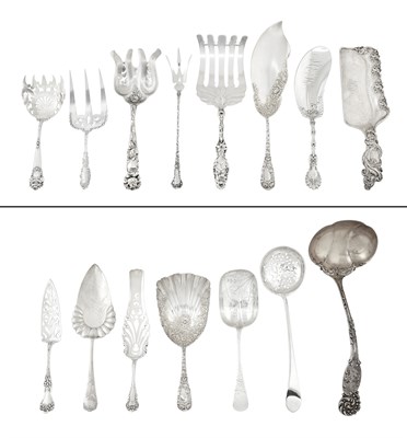 Lot 196 - Group of Sterling Silver Utensils Various...