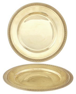 Lot 195 - Set of Two Habis 900 Quality Silver-Gilt Small...