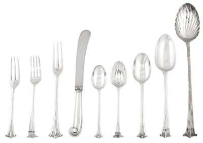 Lot 208 - Assembled English Sterling Silver Partial...
