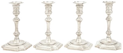 Lot 150 - Set of Four American George II Style Sterling...