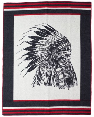 Lot 43 - Wes Lang (b. 1972) INDIGOFERA BLANKET III Wool...