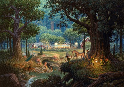 Lot 56 - Tim Hildebrandt American, 1939-2006 Tavern on...