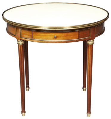 Lot 89 - Louis XVI Style Mahogany, Faux Marble and...